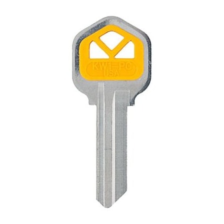 Kaba Ilco Kwikset Yel Key Blank KW1-PC-YELLOW